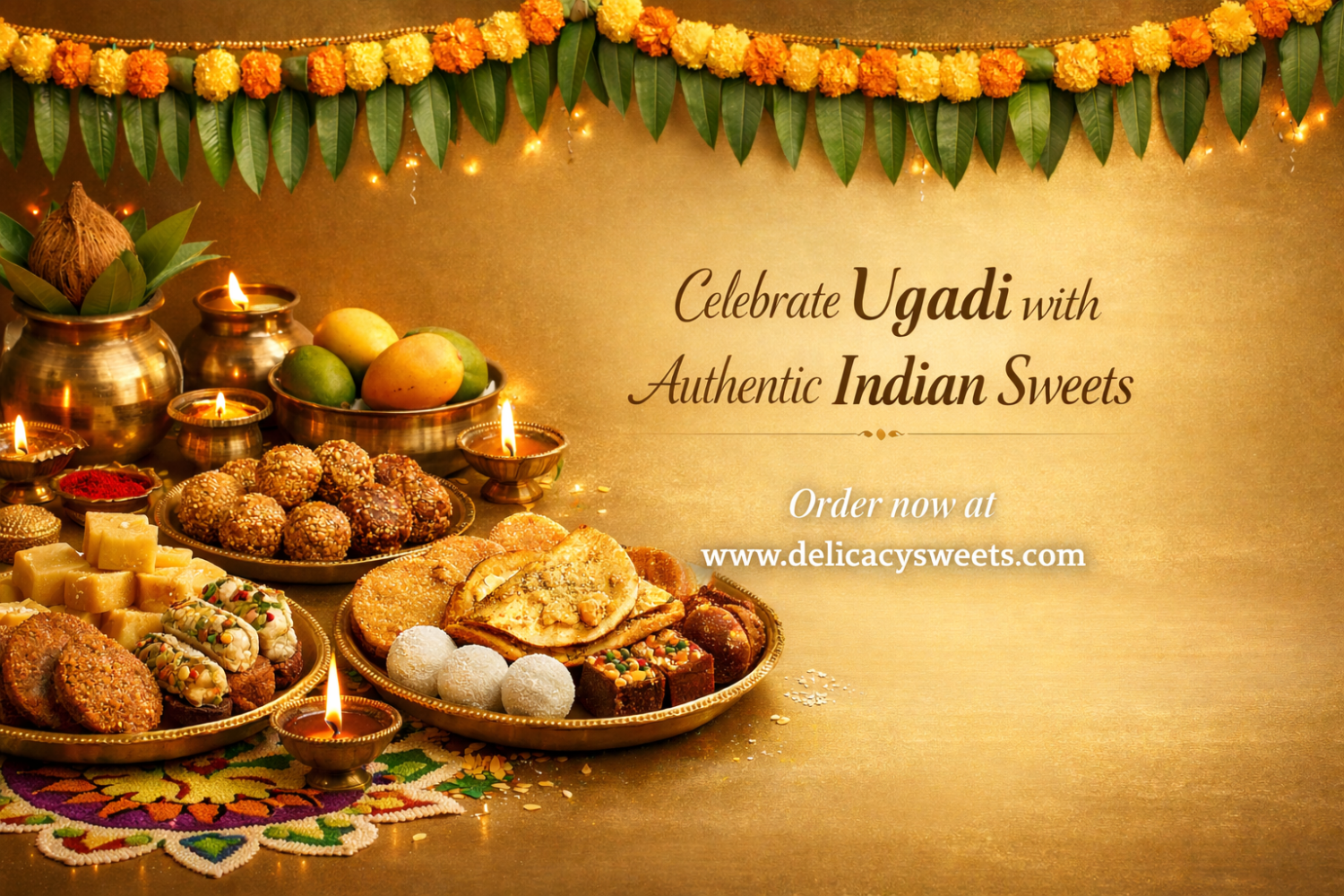 Delicacy Sweets promo