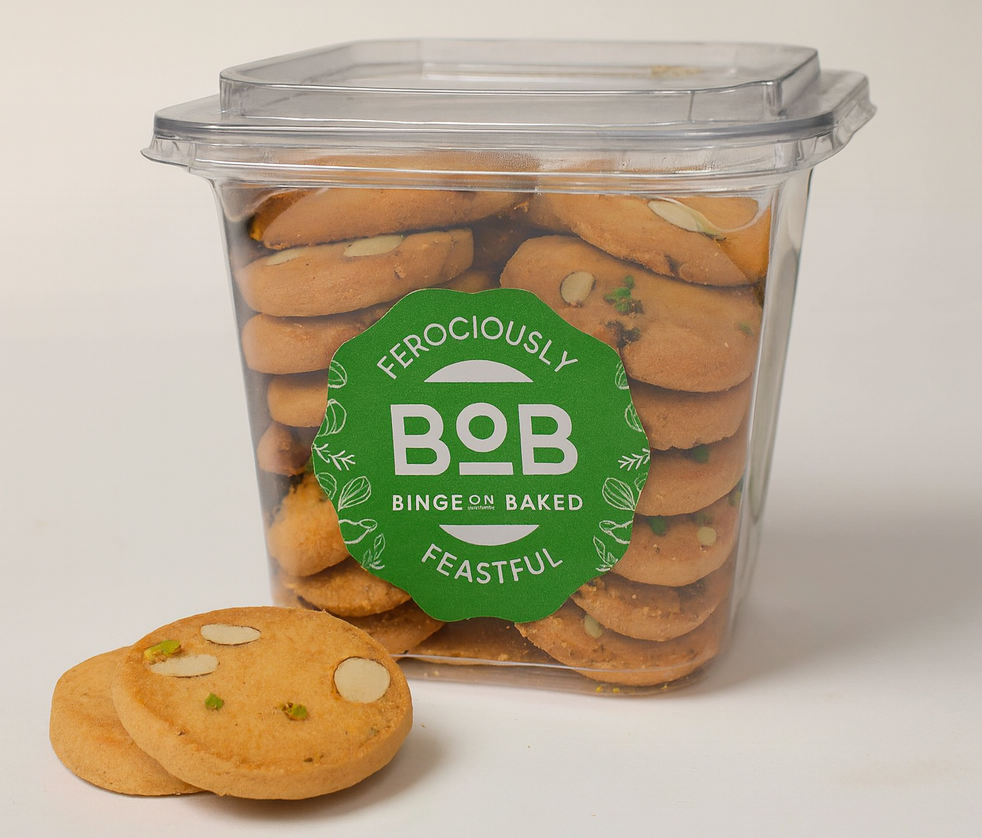 Badam Pista Cookies