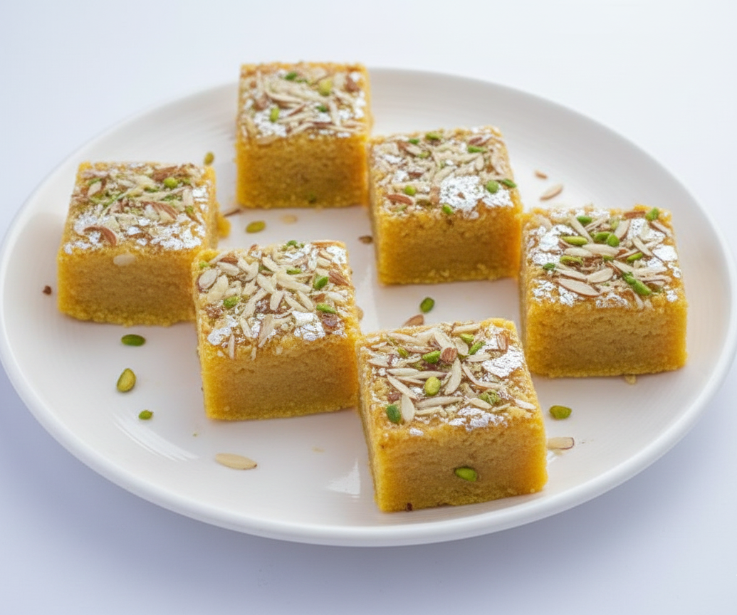 Badam Sev Barfi